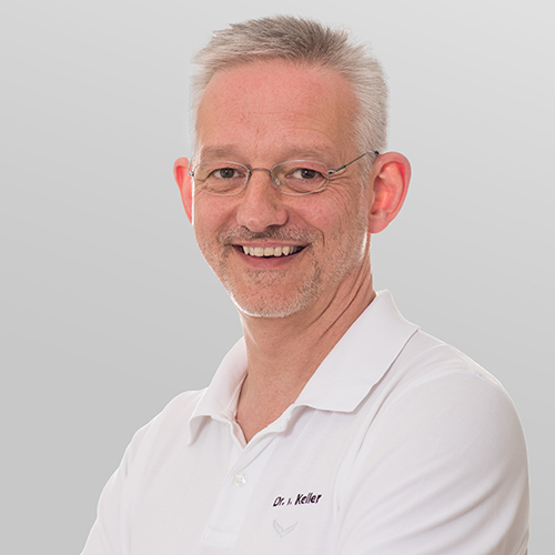 Dr. med. Johannes von Keller, Facharzt für innere Medizin, Schwerpunkt Gastroenterologie; ärztliche Leiter